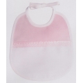 BAVETTA NIDO D'APE + TASCA 19,5x18 CM  CONFEZ. 3 PEZZI